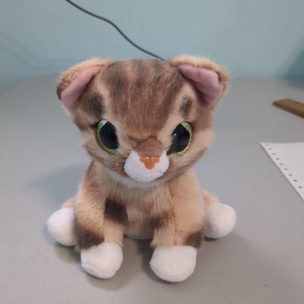 Pets Alive Smitten Kitten Ginger Plush Toy Tested And Working